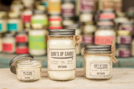 Driftwood Mason Jar Candle - Original Collection
