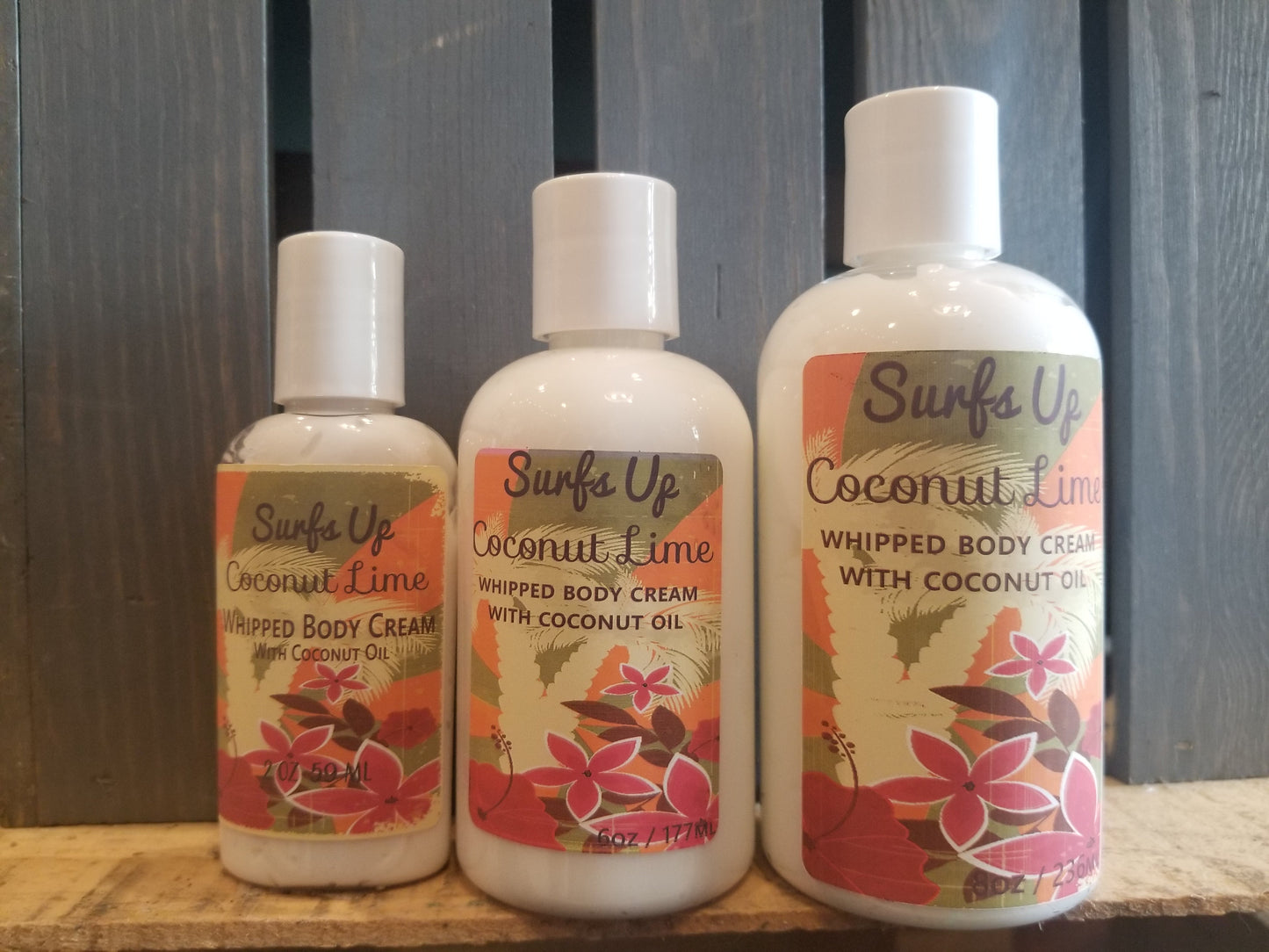 Coconut Lime Lotion - BOTTLE
