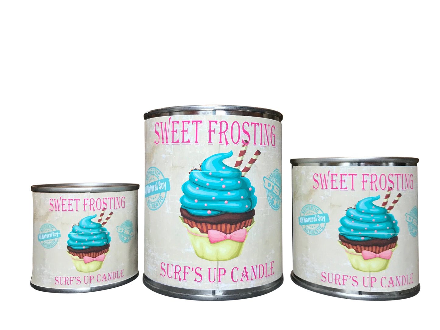 Sweet Frosting Paint Can Candle - Vintage Collection