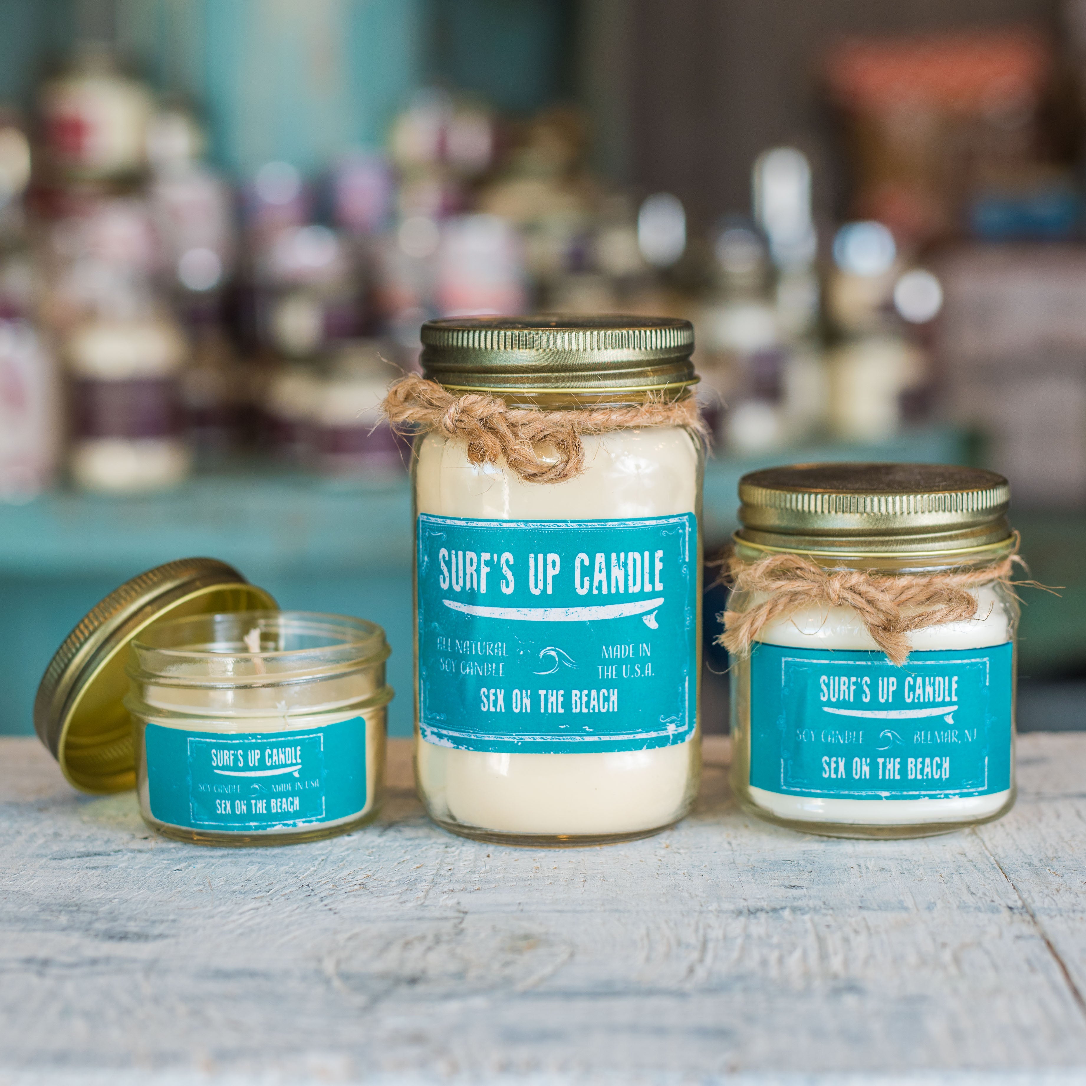 Sex On The Beach Mason Jar Candle - Original Collection