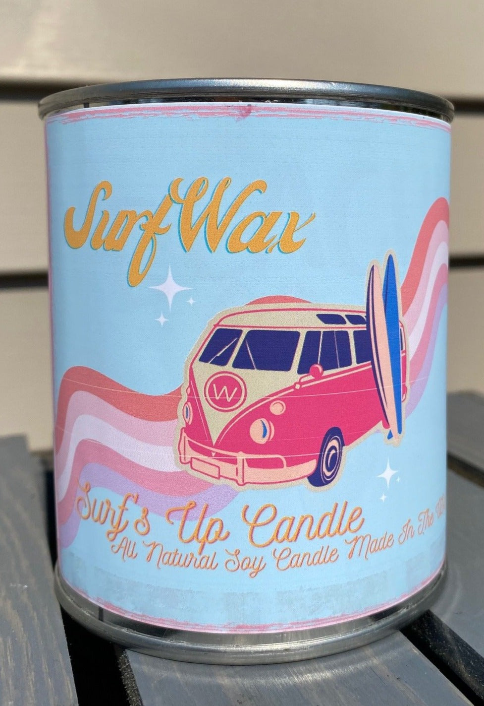 Tropical Collection Surf Wax Paint Can
