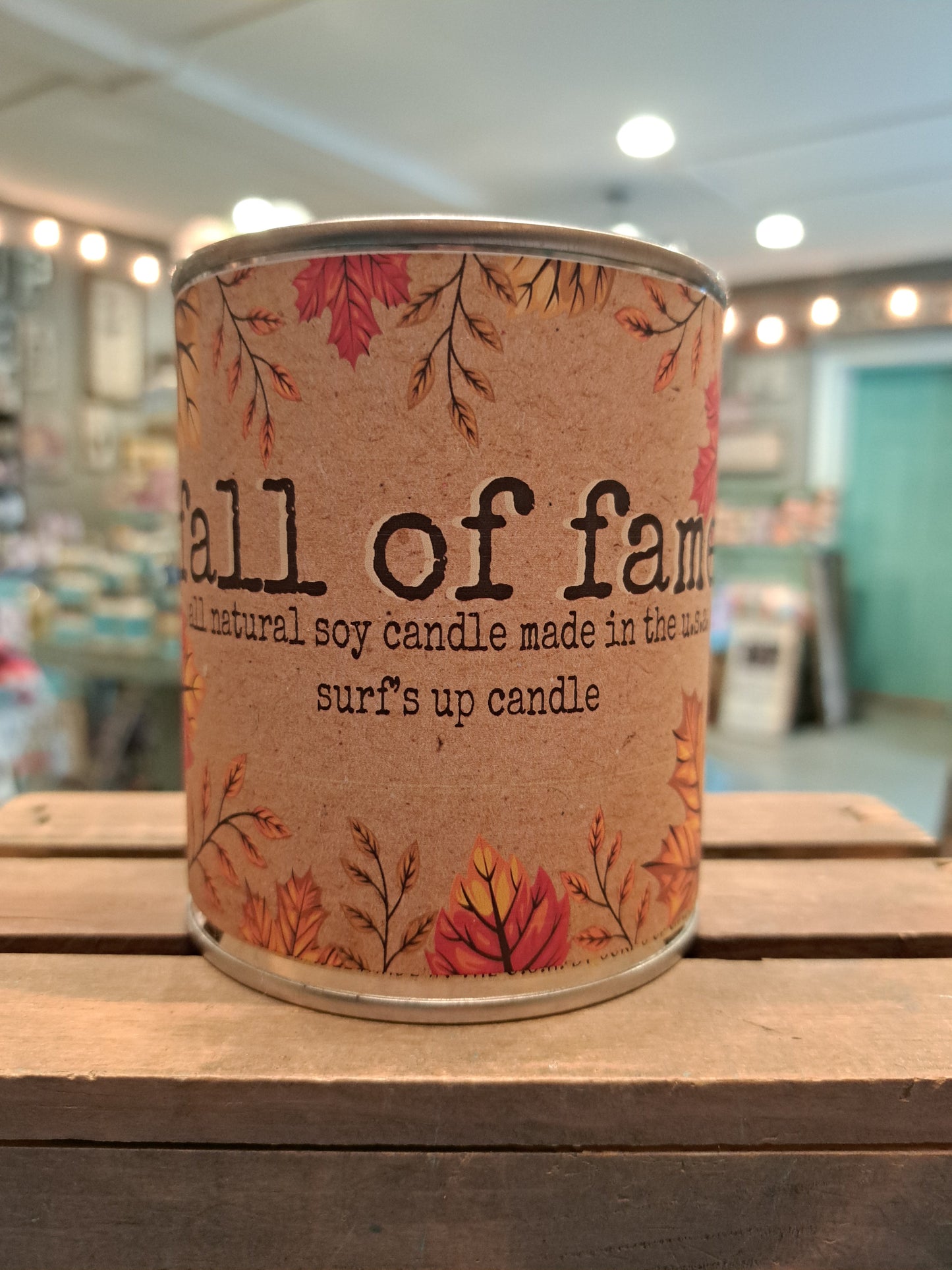 Fall Of Fame Pint Paint Can Candle