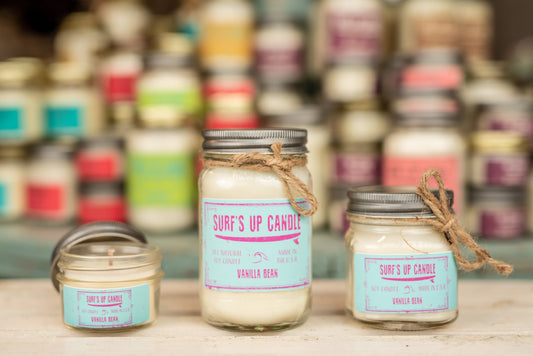 Vanilla Bean Mason Jar Candle - Original Collection
