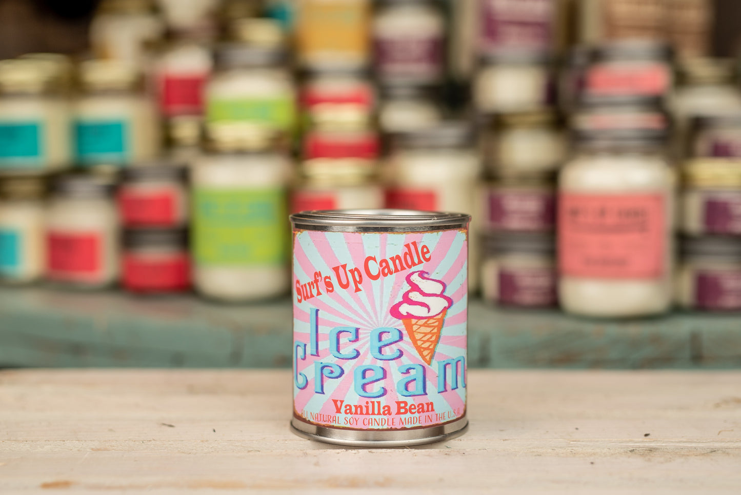 Vanilla Bean Paint Can Candle - Vintage Collection