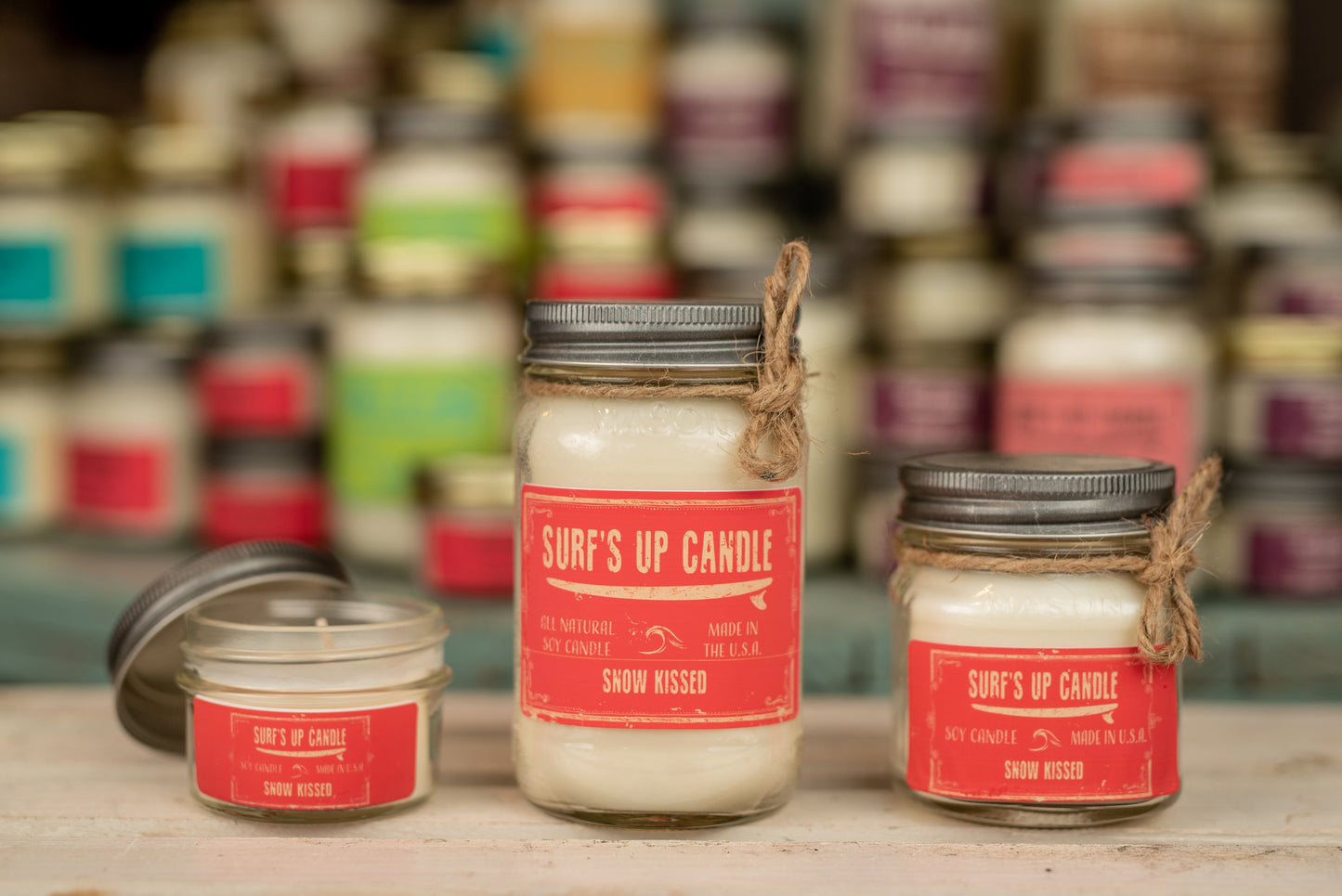 Snow Kissed Mason Jar Candle - Original Collection
