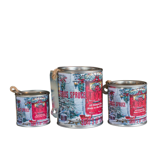 Citrus Spruce Paint Can Candle - Vintage Collection