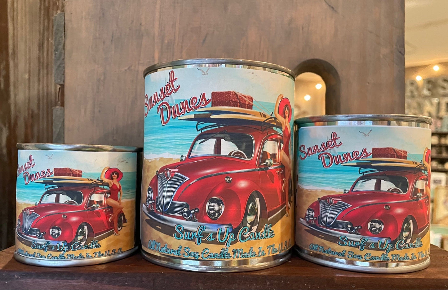 Sunset Dunes Paint Can Candle - Vintage Collection