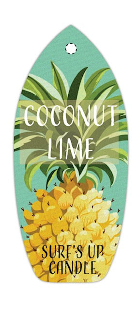 Pineapple  Coconut Lime Air Freshener - Pack of 3