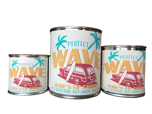 Perfect Wave Paint Can Candle- Vintage Collection
