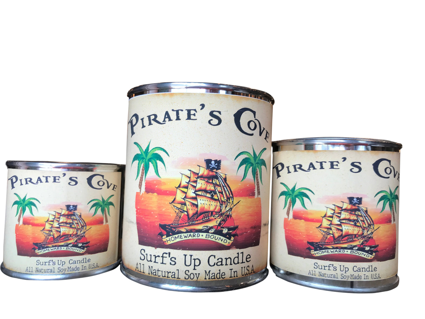 Pirates Cove Paint Can Candle- Vintage Collection