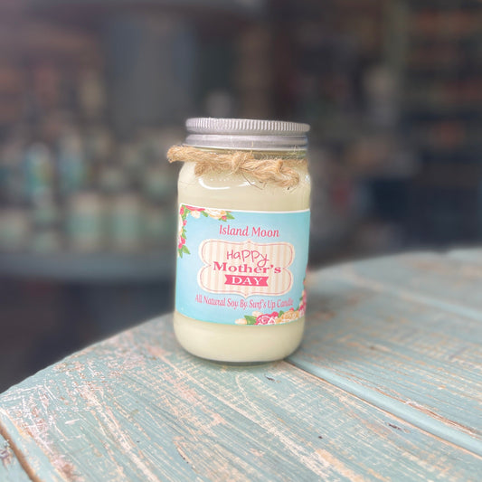 Island Moon Mason Jar Candle - Mother's Day Collection