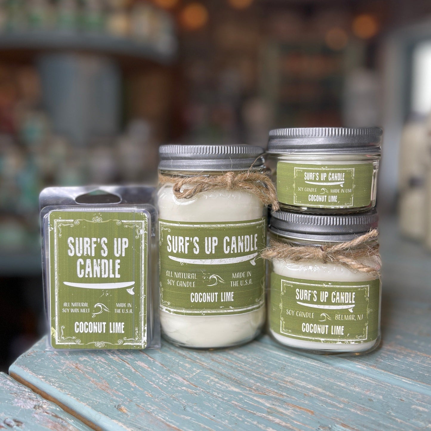 Coconut Lime Mason Jar Candle - Original Collection