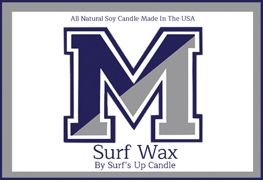 Manasquan Custom Surf Wax Candle - 16oz Mason Jar