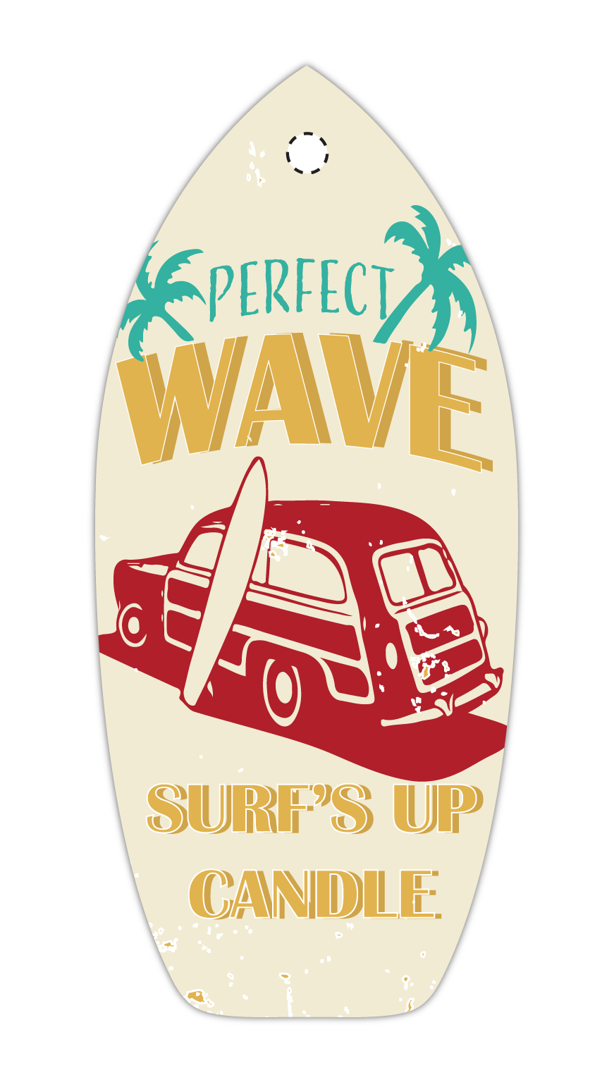 Perfect Wave Vintage Air Freshener - Pack of 3