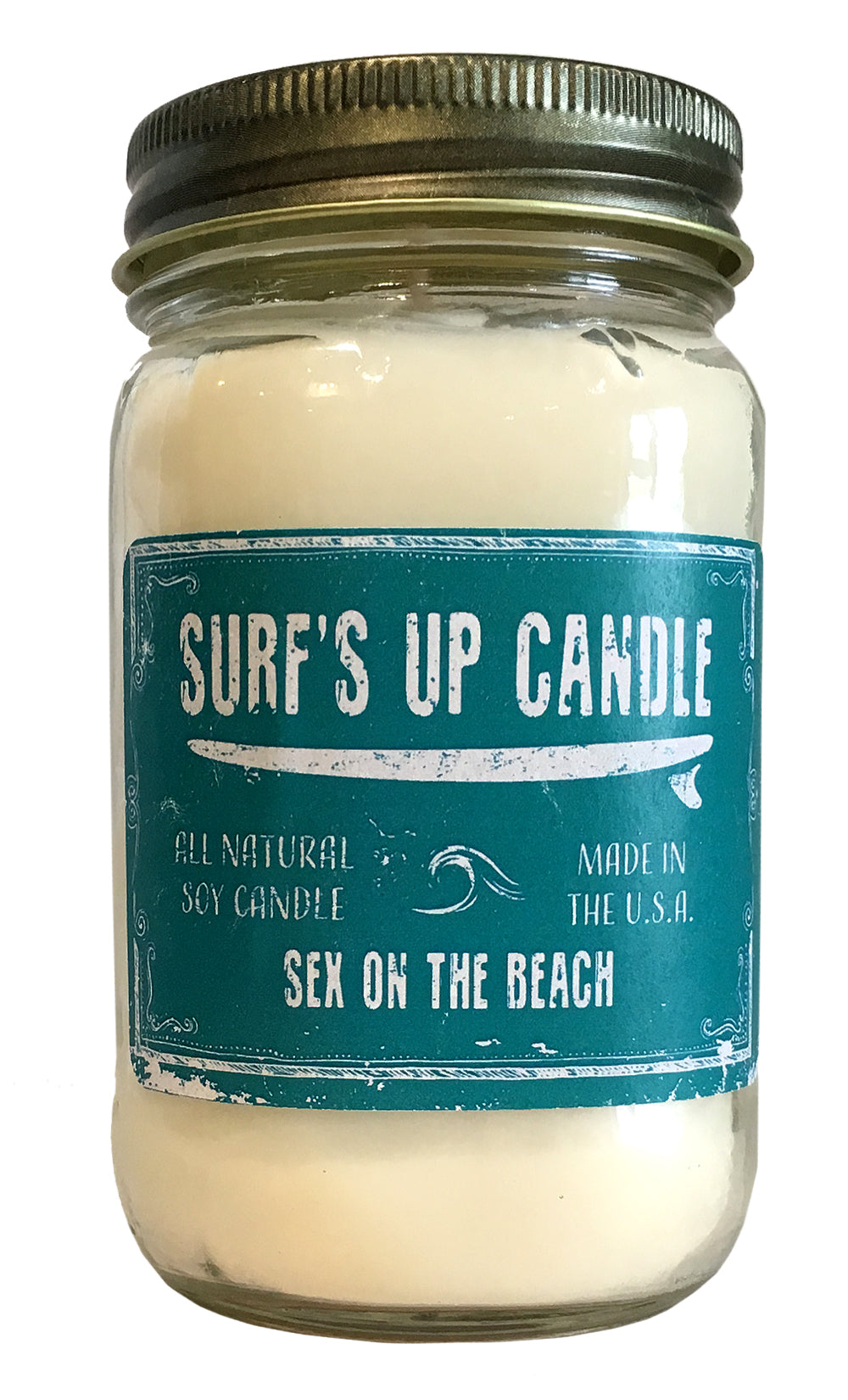 surfs up candle sex on the beach soy candle