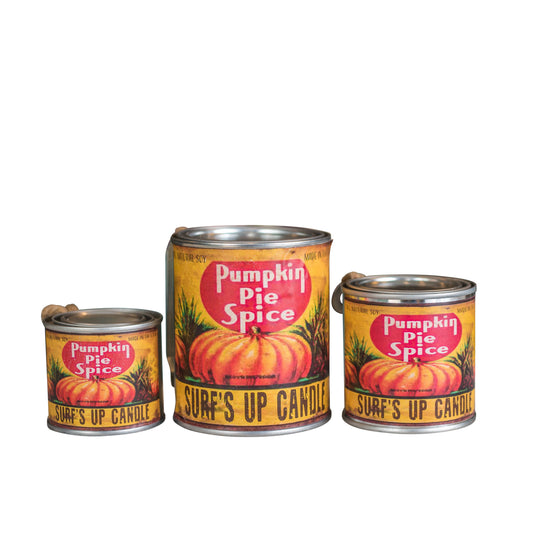 Pumpkin Pie Spice Paint Can Candle - Vintage Collection