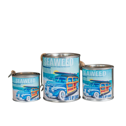 Seaweed Paint Can Candle - Vintage Collection