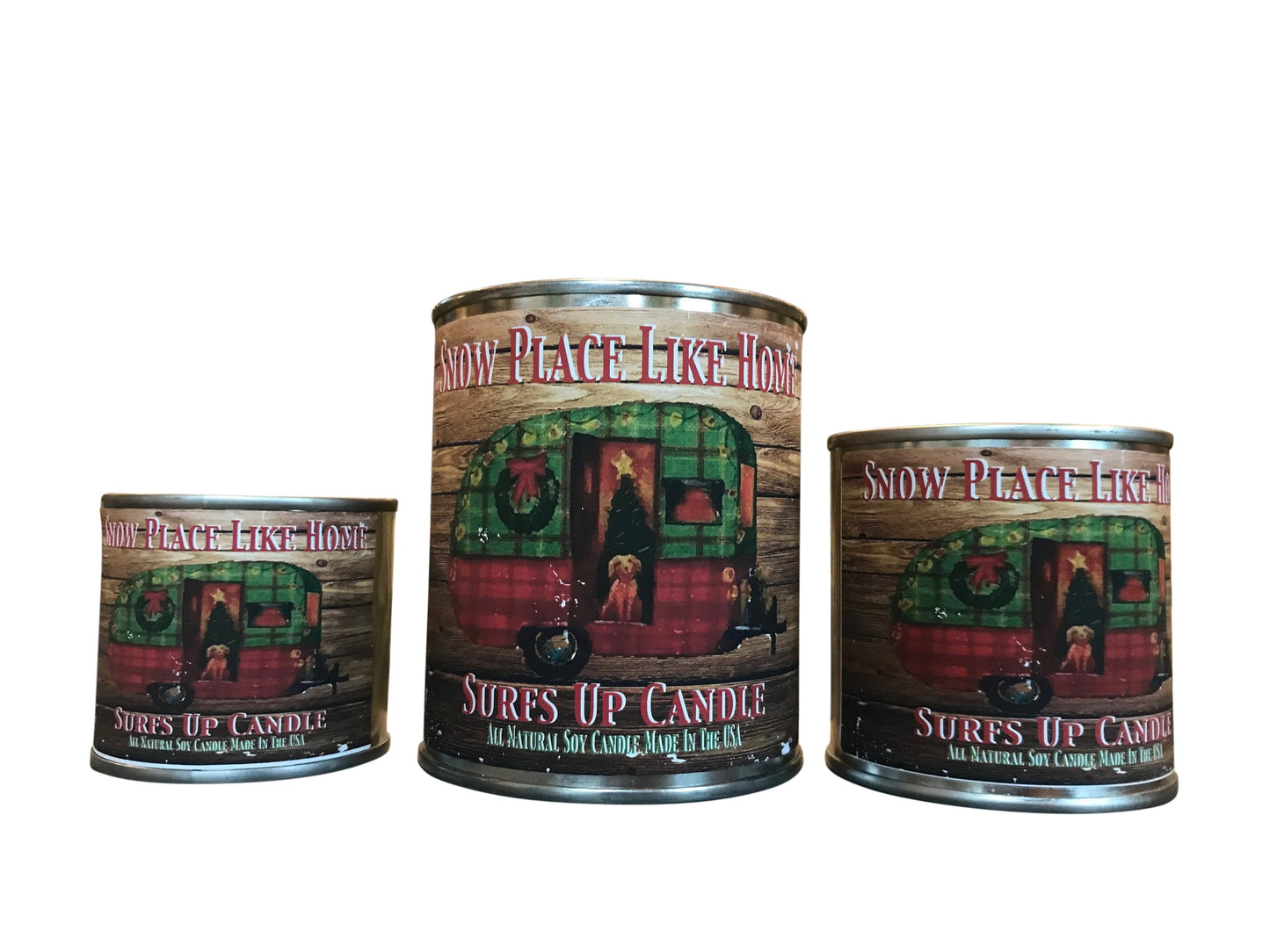 Snow Place like Home Paint Can Candle - Vintage Collection