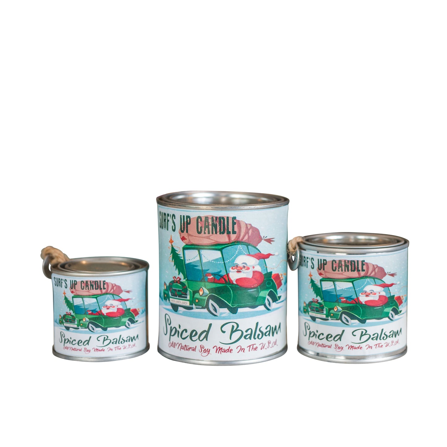 Spiced Balsam Paint Can Candle - Vintage Collection
