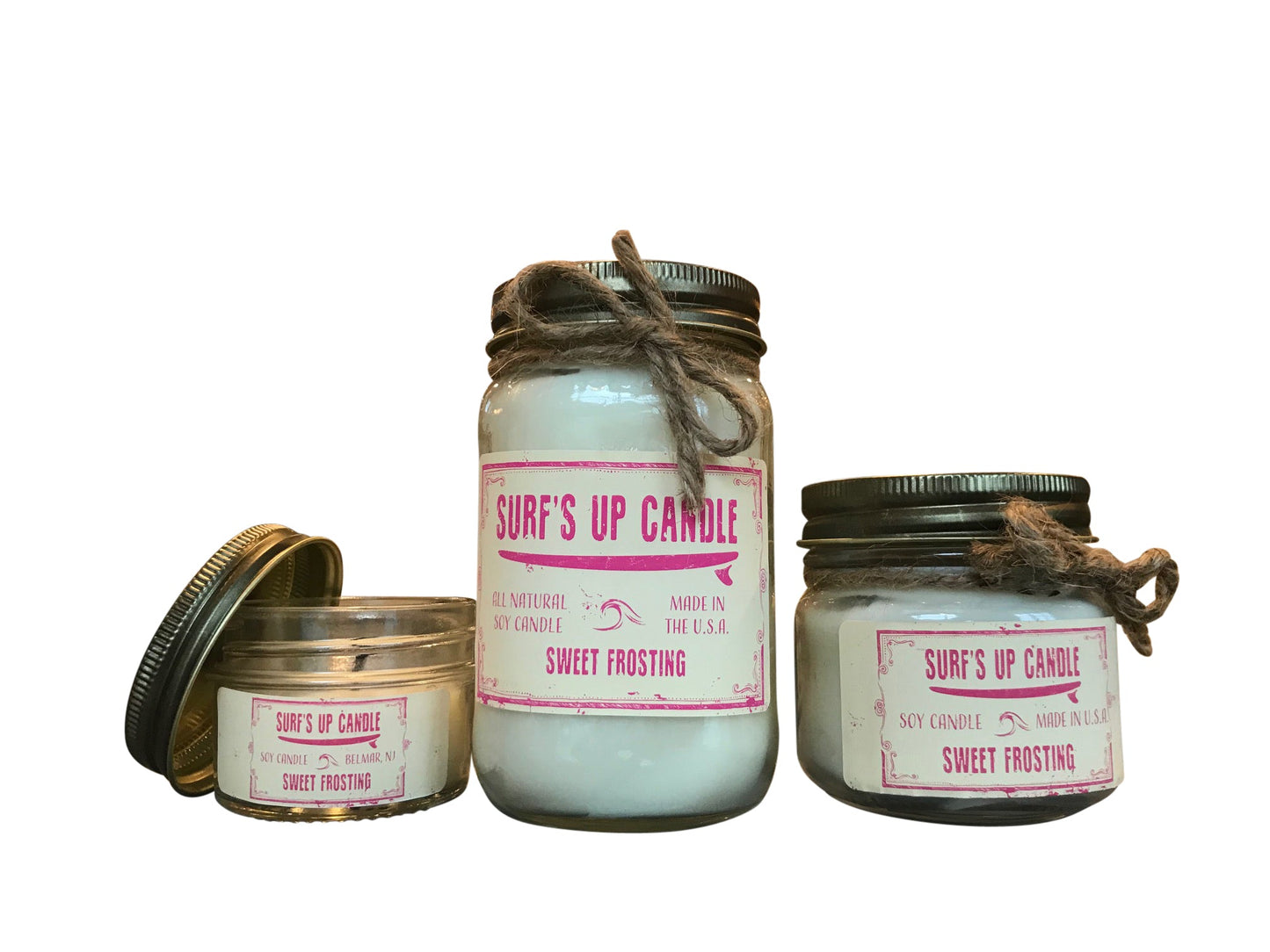 Sweet Frosting Mason Jar Candle - Original Collection